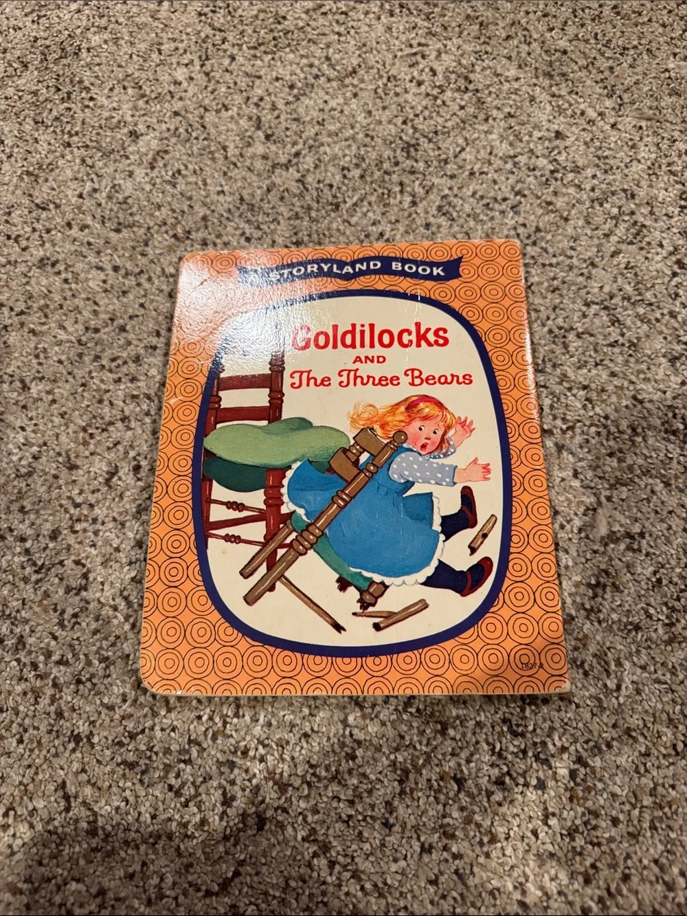 Goldilocks and The Three Bears - Orange Storyland Kids Book